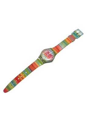 Swatch Color The Sky GS124 Rainbow Watch